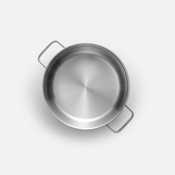 Casseruola in acciaio inox con coperchio incluso 4 l Lucca 4.0 – FABINI-image-3