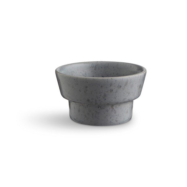 Portacandele in gres grigio Ombria, ⌀ 9 cm - Kähler Design