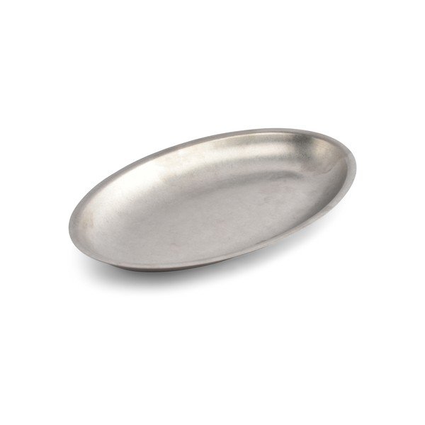 Vassoio vassoio di servizio in acciaio inox 18,5x30 cm Serve – BonBistro-image-2