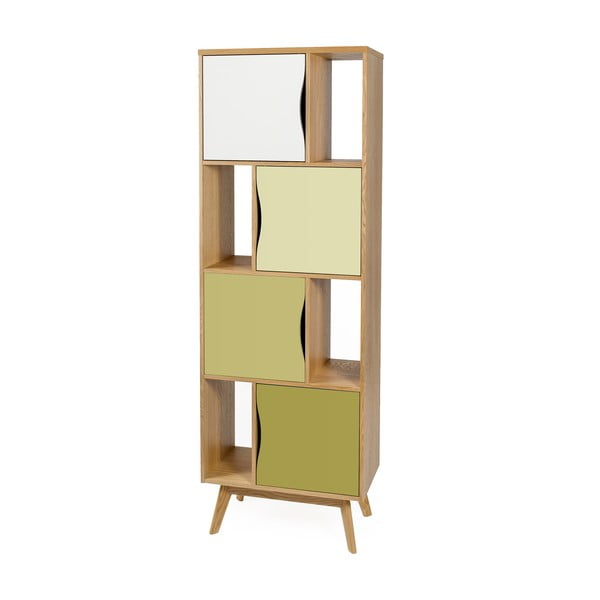 Libreria verde 65x191 cm Avon - Woodman-image-2