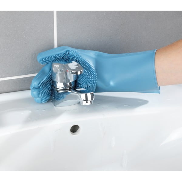 Un paio di guanti in silicone per lavare i piatti Rena - Wenko-image-4