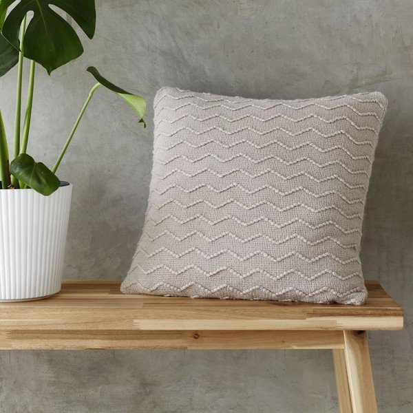 Cuscino decorativo 43x43 cm Chevron - Catherine Lansfield-image-1