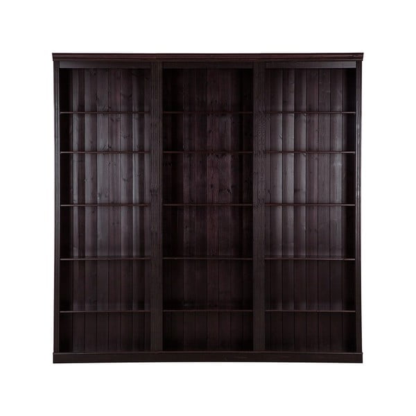 Libreria in legno di pino marrone 222x223 cm Anita - Støraa