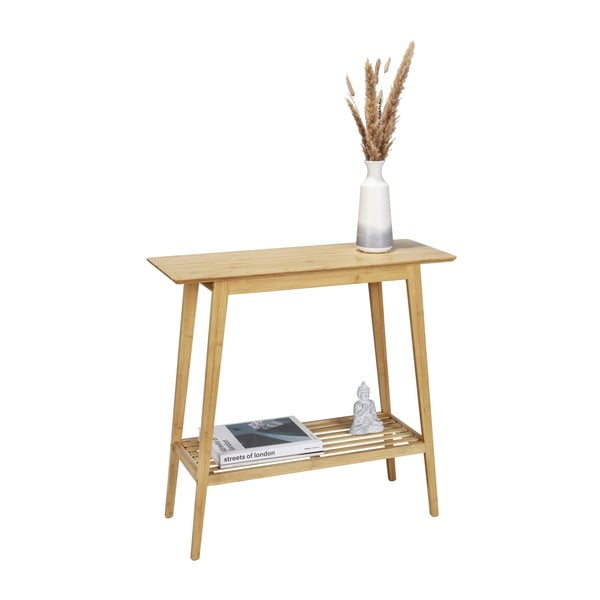 Consolle in bambù di colore naturale 30x80 cm Kona - Wenko-image-3