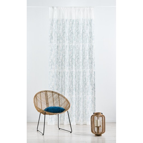Tenda bianco-blu 300x260 cm Urma - Mendola Fabrics-image-1