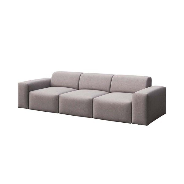 Divano grigio rivestito in velluto 285 cm Villet – Rodier-image-2
