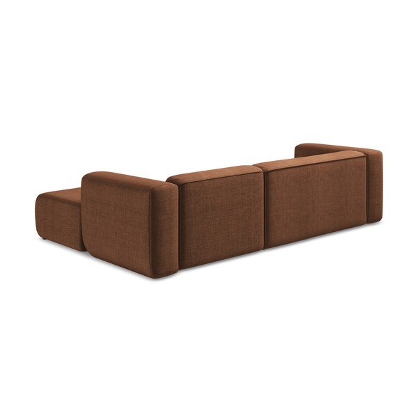 Divano angolare color terracotta (con penisola a destra/con chaise lounge) Ekahi – Makamii-image-4