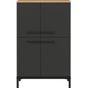 Mobile bagno alto grigio scuro in rovere 60x97 cm Yonkers - Germania