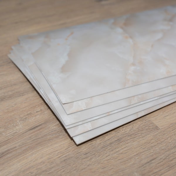 Set di 6 adesivi murali 60x30 cm Breccia Oniciata - SP TREND-image-1