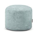 Puof a sacco color menta con rivestimento in velluto a coste Mini – SLOWDOWN