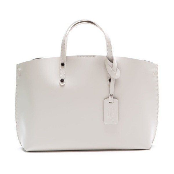 Kožená kabelka Luisa Vannini 3034 Beige