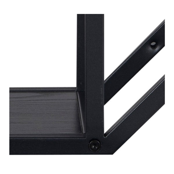 Scaffale metallico a castello nero Seaford - Actona-image-4