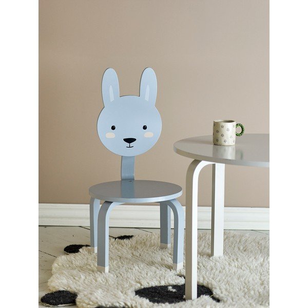 Sedia per bambini grigia Marle – Bloomingville Mini-image-1