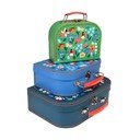 Valigie per bambini in set di 3 pezzi Fairies in the Garden - Rex London