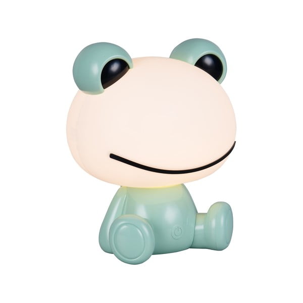 Lampada per bambini LED verde Hopper – Trio