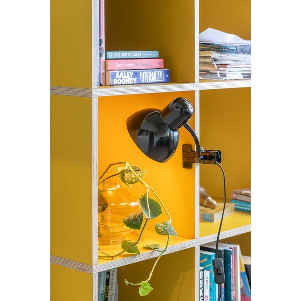 Lampada da tavolo nera in metallo (altezza totale 33,5 cm) New Retro – Leitmotiv-image-1