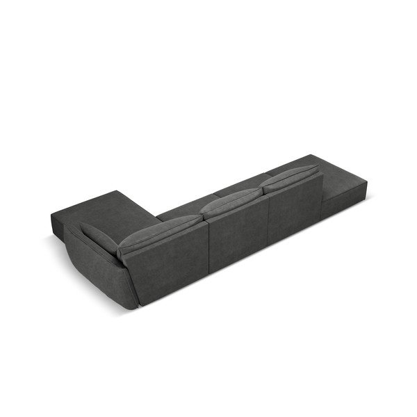 Divano angolare grigio (angolo destro) Vanda - Mazzini Sofas-image-3