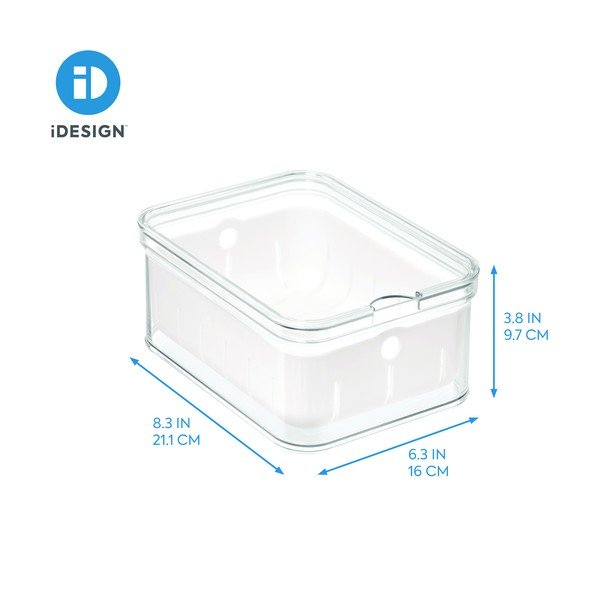 Scatola trasparente con coperchio , 21 x 16 cm Crisp - iDesign-image-3