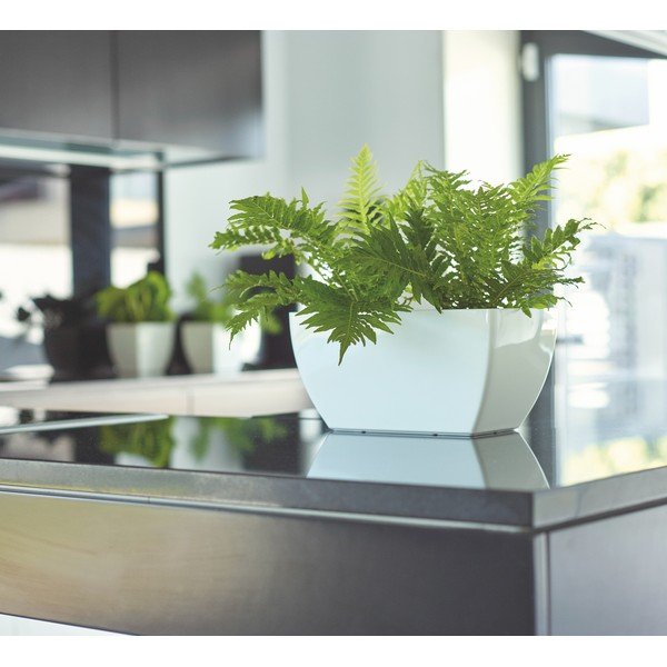 Fioriera in plastica riciclata 40 cm Siena – Artevasi-image-3
