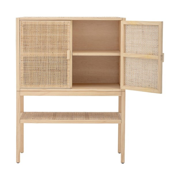 Cassettiera naturale con gambe in legno di pino Sanna - Bloomingville-image-2