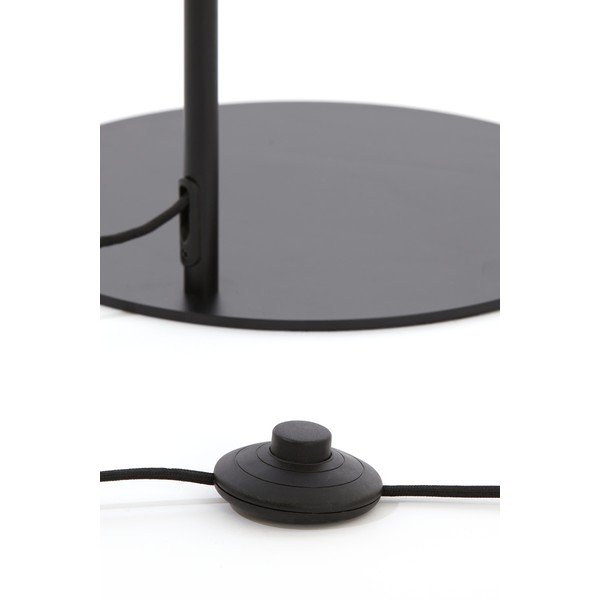 Lampada da terra nera (altezza totale 160 cm) Solna – Light & Living-image-3