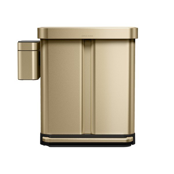Bidone per l'umido oro opaco 4 l – simplehuman-image-4