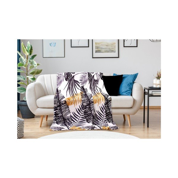 Deka z mikrovlákna DecoKing Jungle Fern, 150 x 200 cm-image-2