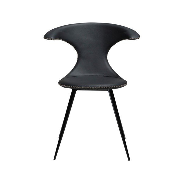 Sedia in pelle nera Flair - DAN-FORM Denmark-image-2