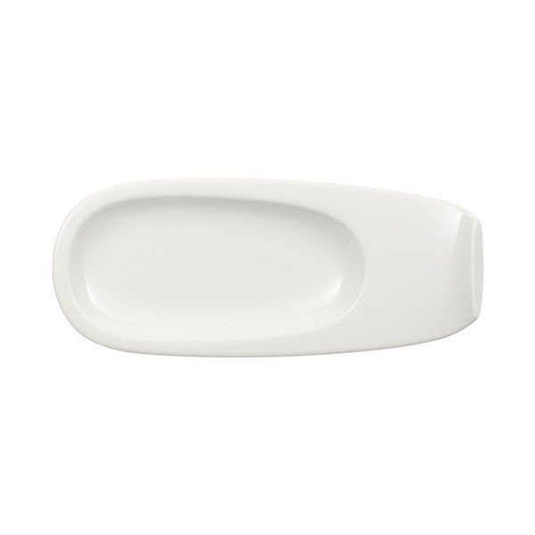 Bílý porcelánový podšálek Villeroy & Boch Urban Nature, 19 x 8 cm