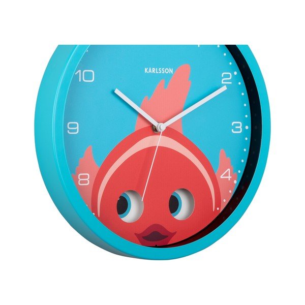 Orologio per bambini ø 31 cm Peekaboo Goldfish - Karlsson-image-2