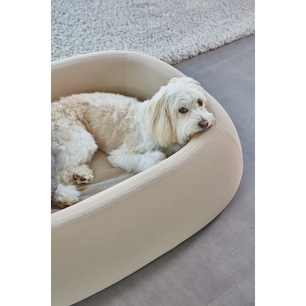 Cuccia marrone chiaro per cani 93x113 cm Barca Taupe M/L - MiaCara-image-4