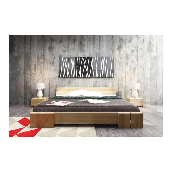 Dvoulůžková postel z bukového dřeva SKANDICA Vestre, 140 x 200 cm-image-4