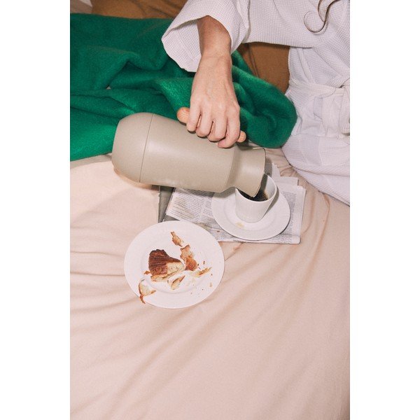 Borraccia termica beige 1 l Day Break – Rosendahl-image-3