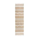 Passatoia bianca/di colore naturale in misto iuta tessuta a mano 60x230 cm Medina – Flair Rugs