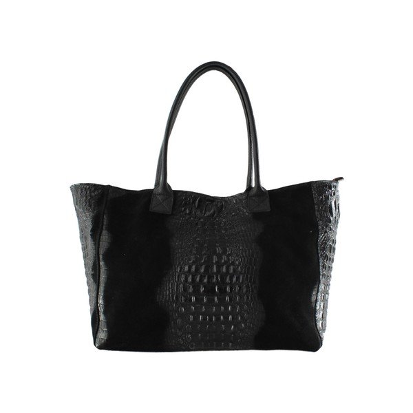 Borsa in pelle nera Signore - Chicca Borse-image-4