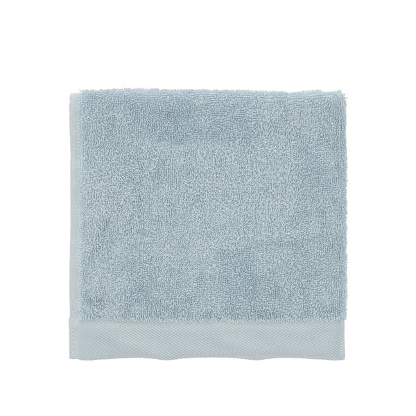 Asciugamano in spugna blu chiaro in cotone biologico 50x100 cm Comfort - Södahl