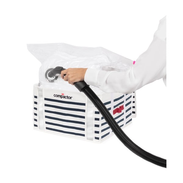 Scatola per abiti Medium Mariniere 3D Vacuum Bag, 125 l - Compactor-image-3