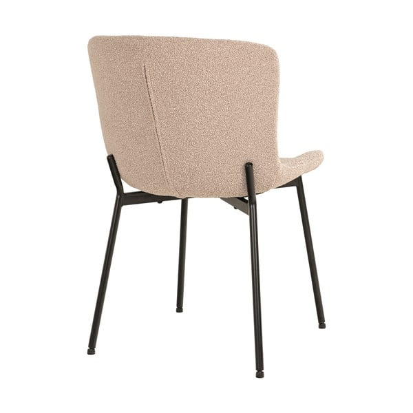 Sedie da pranzo beige in set di 2 Maceda - House Nordic-image-4