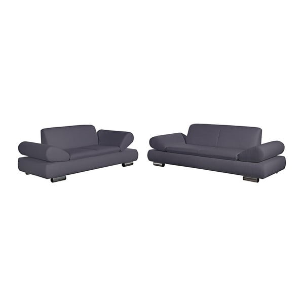 Set di 2 divani grigi con bracciolo regolabile Palm Bay - Max Winzer