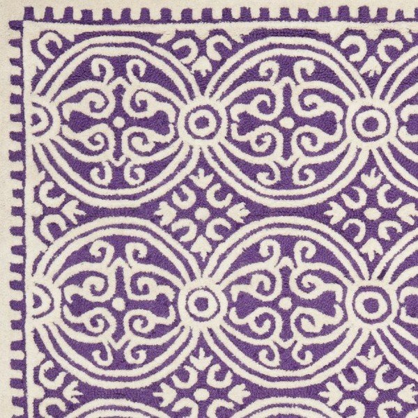 Vlněný koberec Safavieh Marina Purple, 243 x 152 cm-image-1