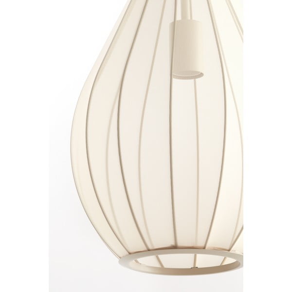 Lampadario beige con paralume in tessuto ø 28 cm Itela – Light & Living-image-3
