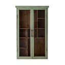 Vetrina verde in legno di abete 13,5x80 cm Hazem - Bloomingville
