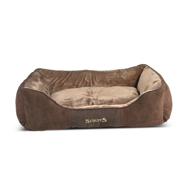 Letto per cani in peluche marrone 70x90 cm Scruffs Chester XL - Plaček Pet Products