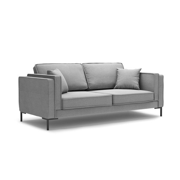 Divano grigio , 160 cm Attilio - Milo Casa-image-2