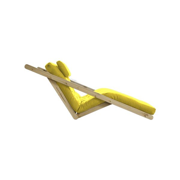 Dvoumístná variabilní lenoška Karup Figo Raw/Amarillo-image-3