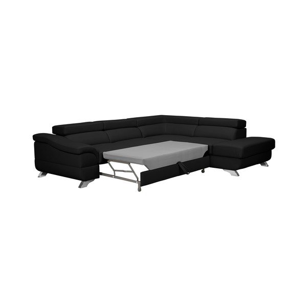 Divano letto angolare Gamma con contenitore, angolo destro - Windsor & Co Sofas-image-3