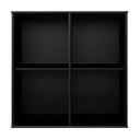 Sistema di scaffalatura modulare nero 68,5x69 cm Mistral Kubus - Hammel Furniture