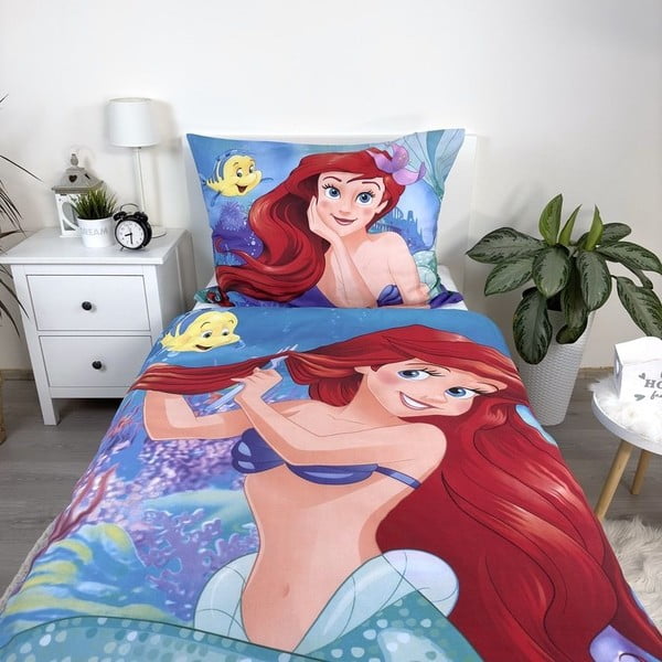 Biancheria da letto per bambini in cotone per letto singolo 140x200 cm Ariel - Jerry Fabrics-image-2