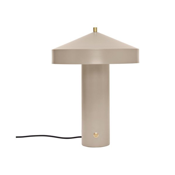 Lampada da tavolo grigio tortora in metallo (altezza totale 41 cm) Hatto – OYOY Living Design