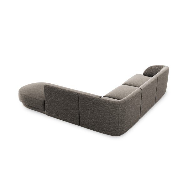 Divano angolare grigio (angolo destro) Miley - Micadoni Home-image-4